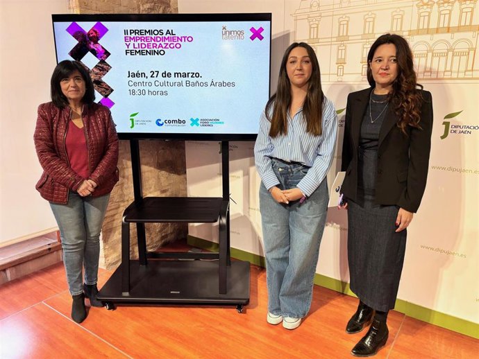 Presentación de los II Premios al Emprendimiento y el Liderazgo Femenino en Jaén.