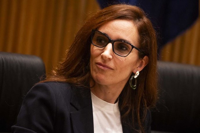 Archivo - Arquivo - A Ministra da Saúde, Mónica García.