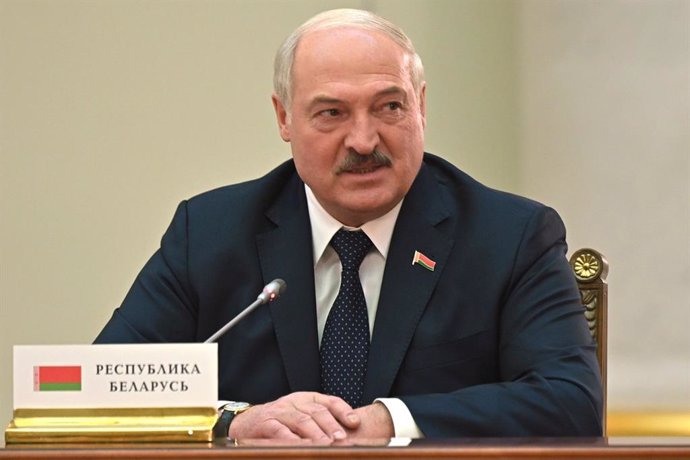 Archivo - El presidente de Bielorrusia, Alexander Lukashenko