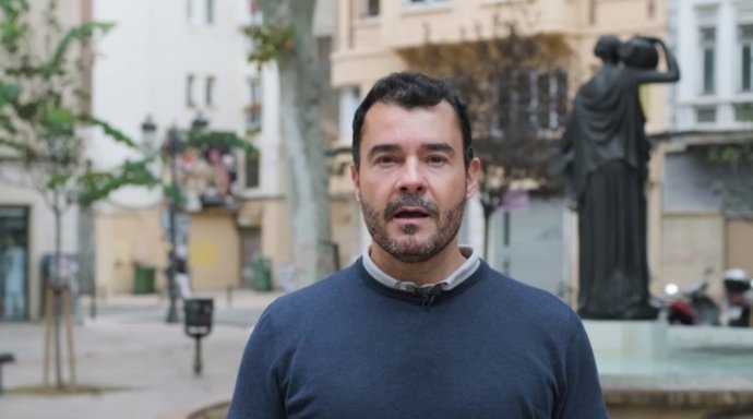 El presidente de  CHA-Zaragoza, Chuaquín Bernal.