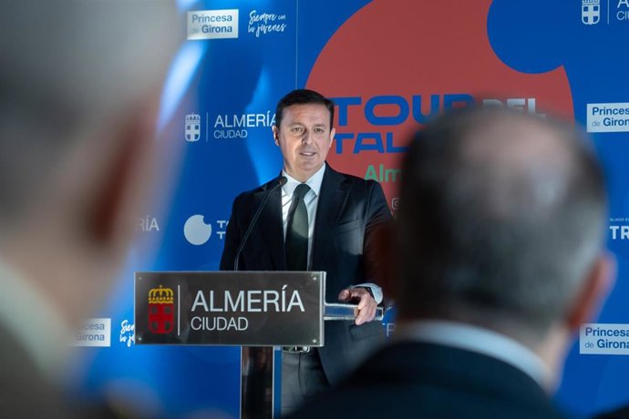 El presidente de la Diputación Provincial de Almería, Javier Aureliano García.