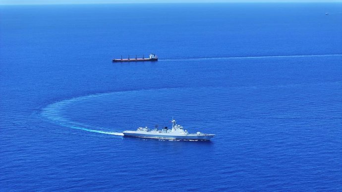 Imagen de archivo de un buque de la Armada de China.