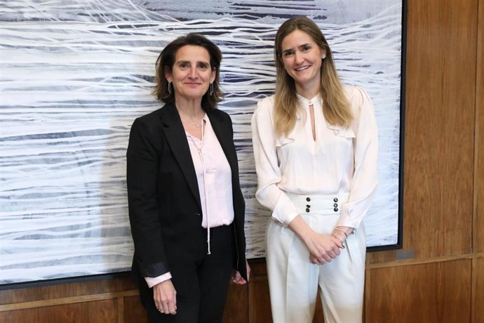 Aagesen y Ribera se reúnen y hablan del Paquete Ómnibus: "La simplificación debe ir de la mano de la ambición climática".