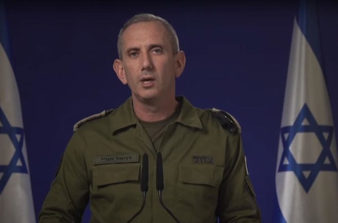 Archivo - Arquivo - Daniel Hagari, porta-voz militar israelense
