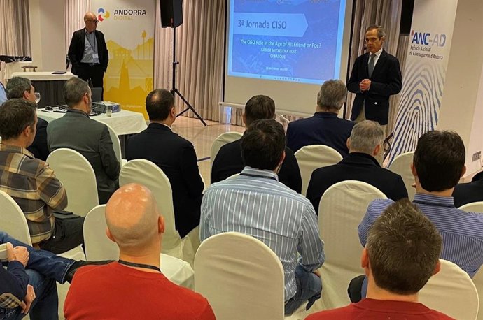 Asistentes a una de las ponencias en la jornada CISO