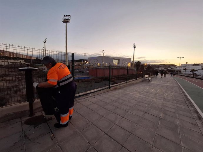Dispositivo de limpieza de Las Palmas de Gran Canaria