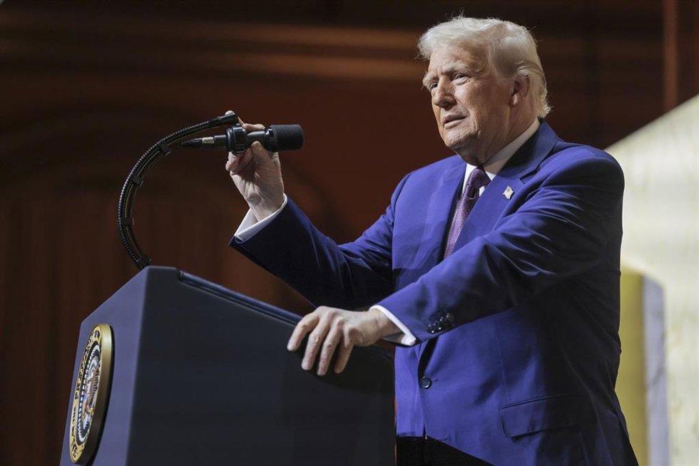 El presidente de Estados Unidos, Donald Trump