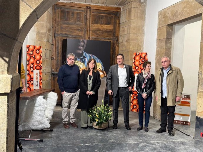 La consejera vasca de Alimentación, Amaia Barredo, en el III Basquetxok Festival de Balmaseda (Bizkaia)