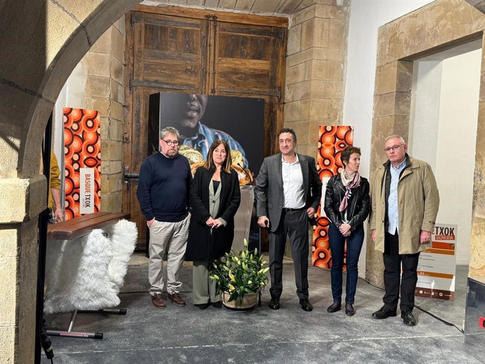 La consejera vasca de Alimentación, Amaia Barredo, en el III Basquetxok Festival de Balmaseda (Bizkaia)
