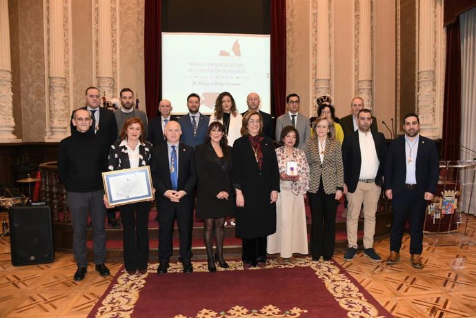 Entrega de la Medalla de Oro a título póstumo a Mariano Haro