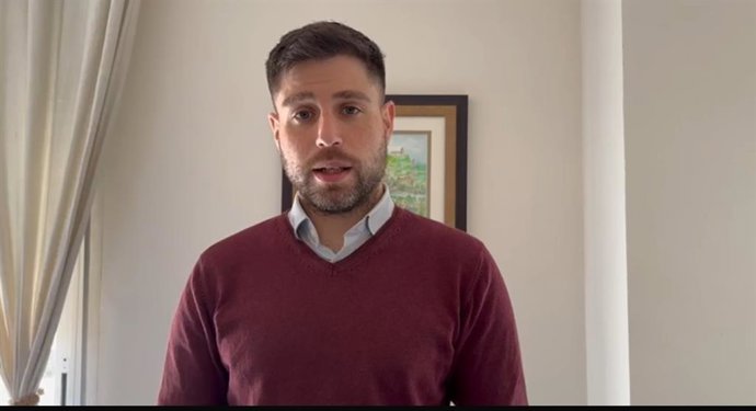 El concejal y portavoz de Vox en Baena (Jaén), Eduardo Molleda.