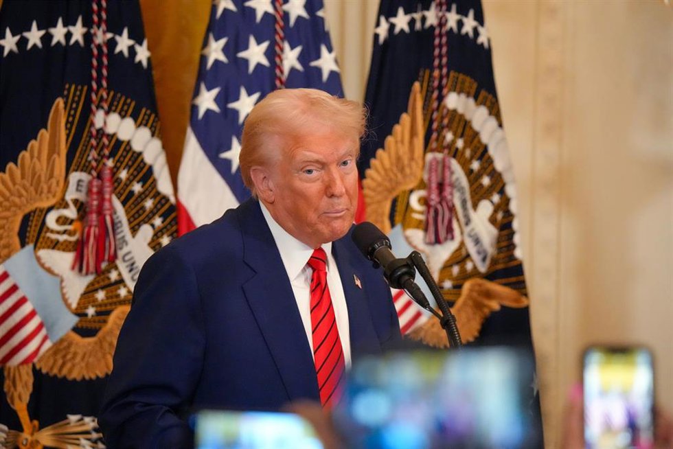 El presidente de Estados Unidos, Donald Trump 