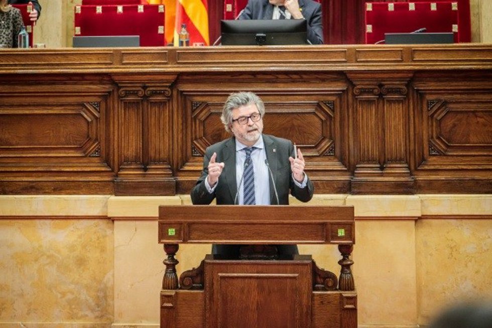 El diputado de Junts en el Parlament de Catalunya Antoni Castell
