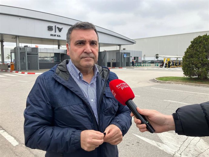 El presidente del comité intercentros de Seat, Matías Carnero.