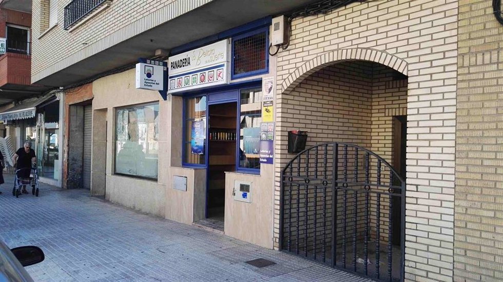 Despacho Receptor de Moraleja (Cáceres) donde ha sido validado el boleto premiado