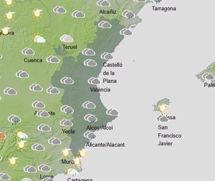 Predicción de Aemet