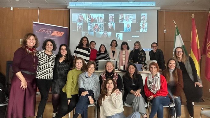 Junta directiva de la Asociación Andaluza de Mujeres de los Medios Audioavisuales (Aamma).