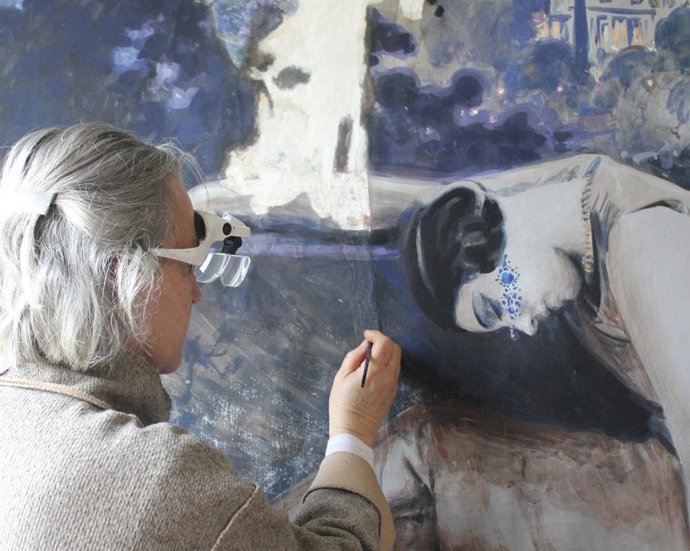 Casa Botines presenta este miércoles la restauración integral de la obra 'Lluny de tu me moriría'