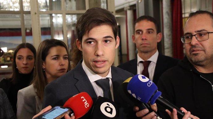 El portavoz del PSPV-PSOE en el Ayuntamiento de València, Borja Sanjuan