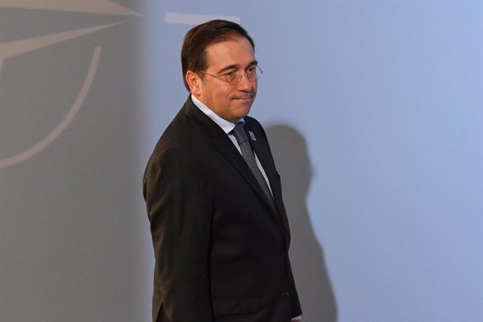 Archivo - May 31, 2024, Prague, Czech Republic: Foreign minister of Spain Jose Manuel Albares Bueno seen before the beginning of second day of Informal meeting of NATO Ministers of Foreign Affairs in Prague. Informal meeting of NATO Ministers of Foreign A