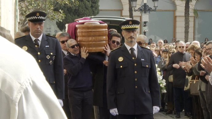 Funeral del exalcalde de Gandia Arturo Torró