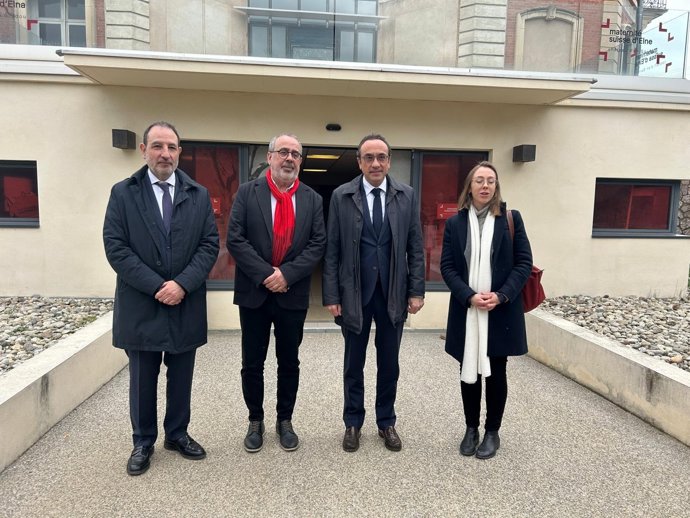 Visita institucional a la Maternidad de Elna