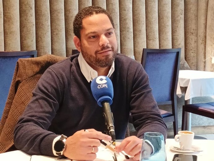 Entrevista al secretario general de Vox y presidente de la formación en el Parlament, Ignacio Garriga, en 'Cope Catalunya', a 22 de febrero de 2025