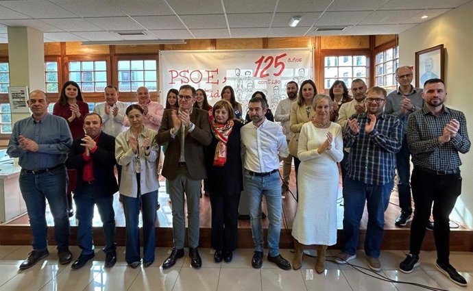 Nueva Ejecutiva de la Agrupación Socialista de Avilés.