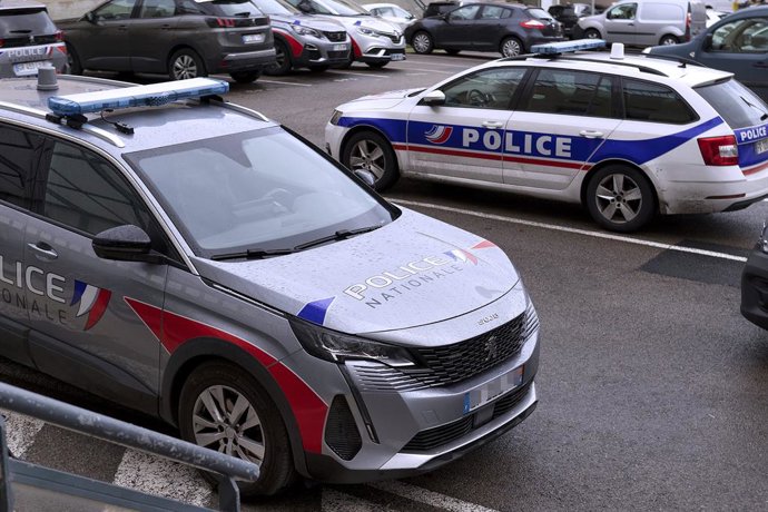 Archivo - Arquivo - 21 de janeiro de 2025, Montpellier, Occitânia, França: Guillaume Bonnefont/IP3, Montpellier, França, 21 de janeiro de 2025. ILLUSTRATION POLICE, VOITURE DE POLICE...ILLUSTRATION POLICE, POLICE CAR