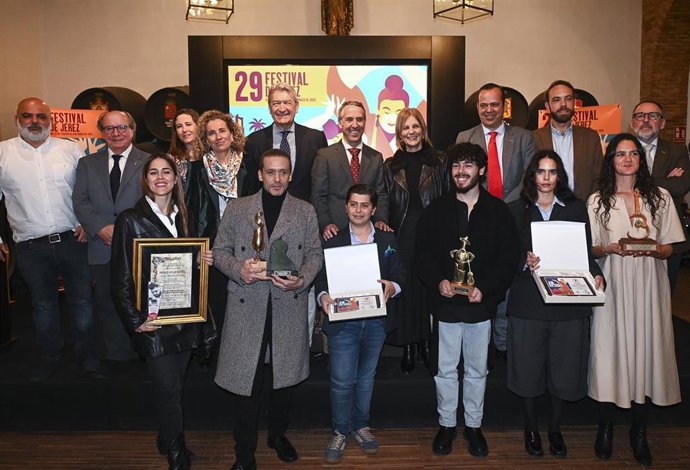 Imagen de la entrega de premios de la edición del Festival de Jerez.