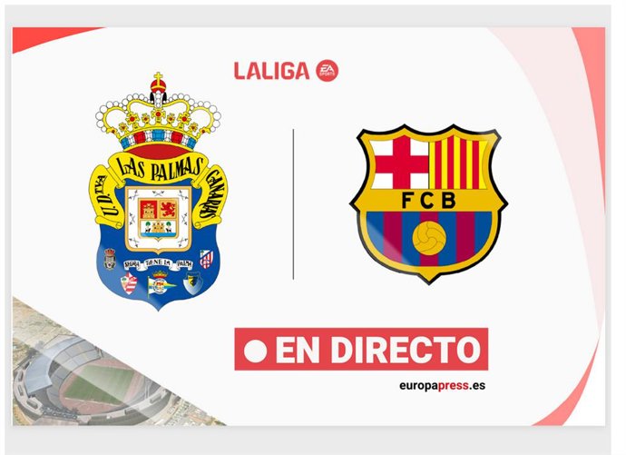 LaLiga EA Sports - Las Palmas - Barcelona | En directo: resumen, goles y resultado hoy