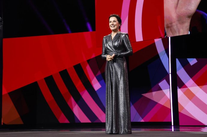 Désirée Nosbusch na cerimônia de gala da Berlinale