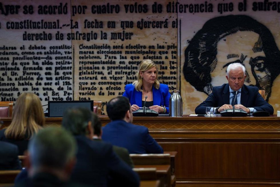 La expareja de Koldo García y exsecretaria de Ábalos, Patricia Úriz, no se presenta a la comparecencia en la Comisión de Investigación del caso Koldo, en el Senado, a 20 de febrero de 2025, en Madrid (España). Patricia Úriz, ha comparecido en la Comis