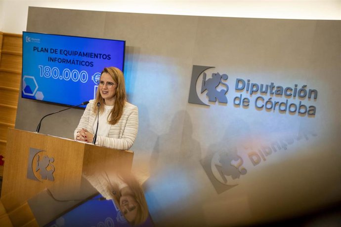 Archivo - Imagen de la delegada de Desarrollo Tecnológico, Transformación Digital y Juventud de la Diputación de Córdoba, Sara Alguacil.