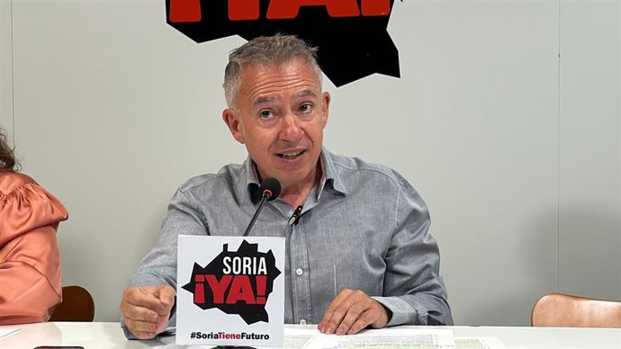 El procurado de Soria ¡Ya! en las Cortes de Castilla y León, Ángel Ceña.