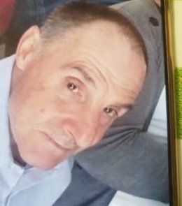 Foto del varón desaparecido en Lemoiz.