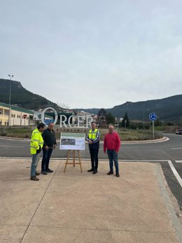 Imagen de la operación de acondicionado de la JA-9116 en el municipio de Orcera (Jaén).