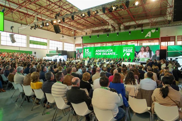 Celebración del XV Congreso Regional del PSOE de Andalucía