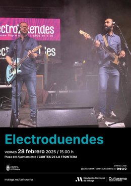 Cortes de la Frontera recibirá al grupo 'Los Electroduendes' el próximo 28 de febrero.