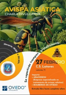 Charlas informativas Avispa Asiática.