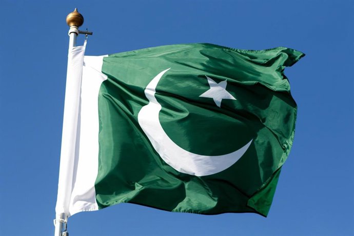 Archivo - Bandera de Pakistán