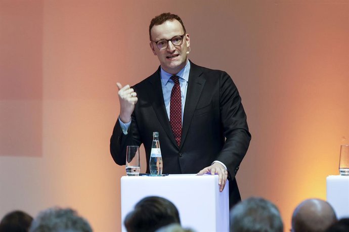 Foto de arquivo de Jens Spahn, o "número dois" do bloco no Parlamento e membro sênior da União Democrata Cristã da Alemanha (CDU).