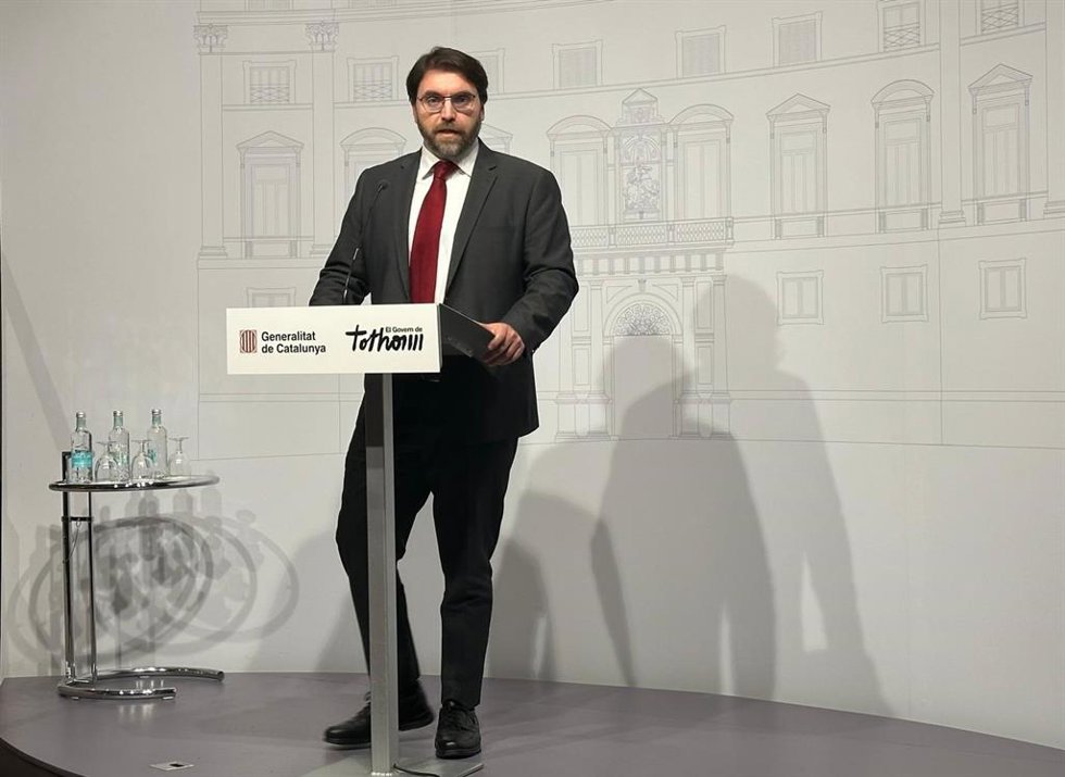 El presidente de PSC-Units en el Parlament, Ferran Pedret