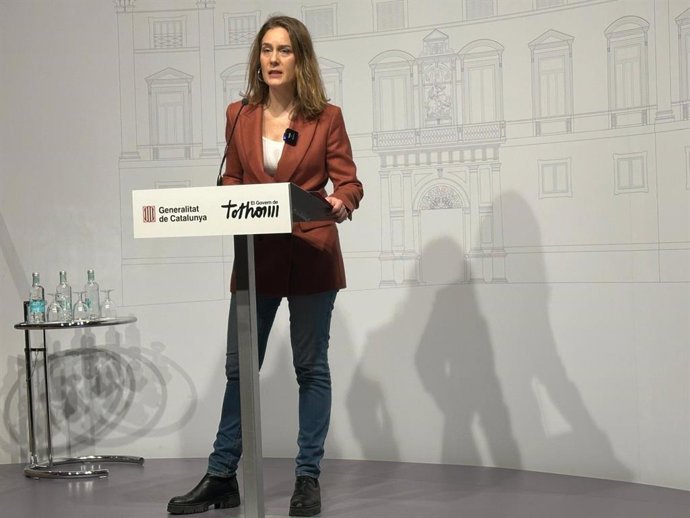 La líder de los Comuns en el Parlament, Jéssica Albiach