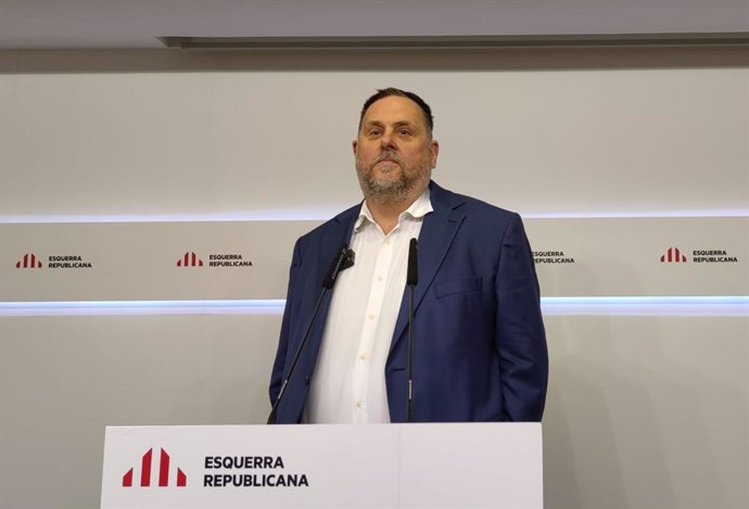 El líder d'ERC, Oriol Junqueras