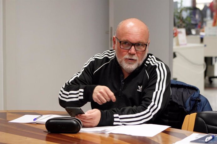 El portavoz municipal de Izquierda Unida, Txema Fernández.