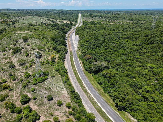 Archivo - Una carretera en Colombia