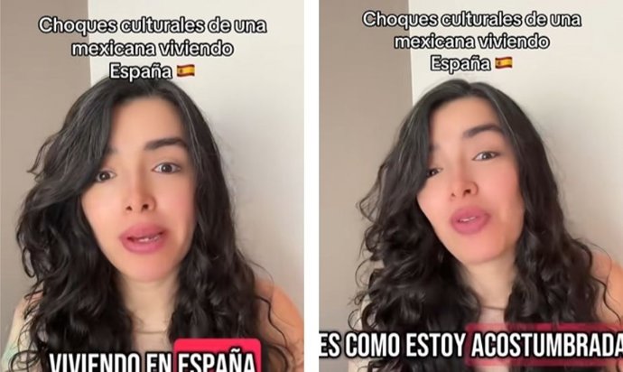 Captura de tela de um vídeo do Tiktok @emilyenespana