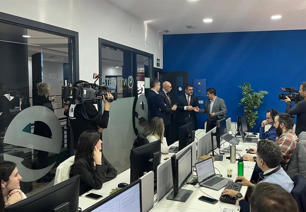 Visita a las instalaciones de NTT Data en Jaén.