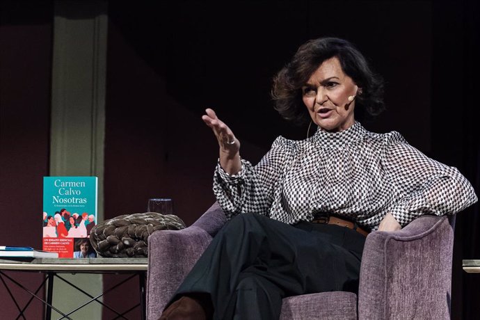 Archivo - La exvicepresidenta del Gobierno, Carmen Calvo, en imagen de archivo.